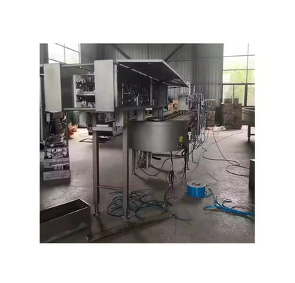Máquina de linha de produção de iogurte SUS304 Sistema de produção de leite