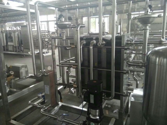 Esterilizador UHT para leite fresco, bebidas e sumos 1000 l/h