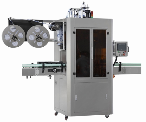 Máquina de rotulagem de manga SL-150 na garrafa de PET