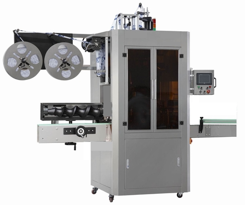 Máquina de rotulagem de manga SL-150 na garrafa de PET