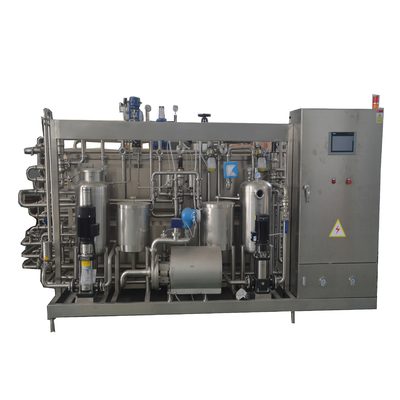 Esterilizador UHT Tubular Automático para Alimentos e Bebidas Líquidos 2000L/H