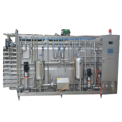 Esterilizador UHT Tubular Automático para Alimentos e Bebidas Líquidos 2000L/H