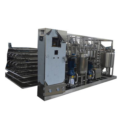 Esterilizador UHT Tubular Automático para Alimentos e Bebidas Líquidos 2000L/H