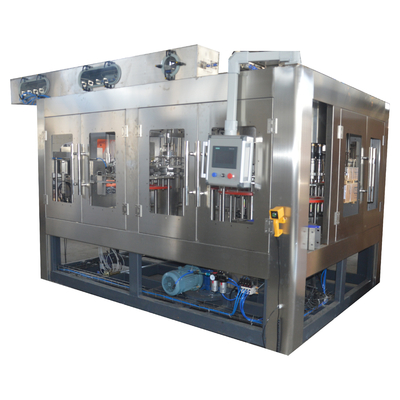 20000BPH Máquina de enchimento e tampa de lavagem de pressão normal 3 em 1