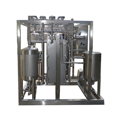 2000 L/H Esterilizador UHT para bebidas e sumos de leite fresco