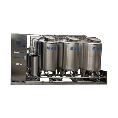 Sistema de limpeza de CIP totalmente automático na indústria de máquinas alimentares