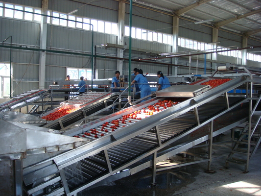 PLC Plant de produção de molho de tomate para a produção de pasta de tomate