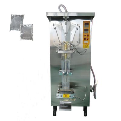 Máquina automática de preenchimento e vedação de saquetes de bebidas de leite