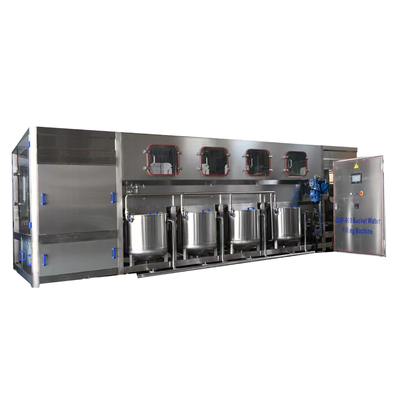 Máquina de enchimento de água de balde de 900 bph para produção de água mineral, água destilada, água pura