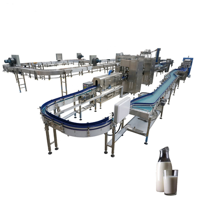 Linha de transformação combinada de leite pasteurizado em pequena escala de alta qualidade