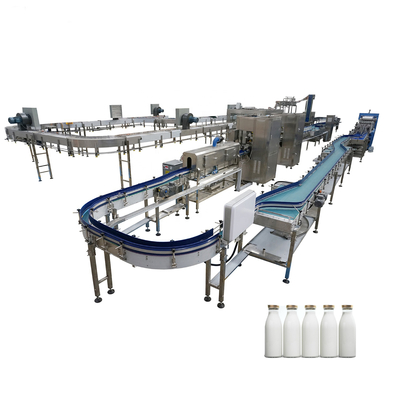 Linha de transformação combinada de leite pasteurizado em pequena escala de alta qualidade