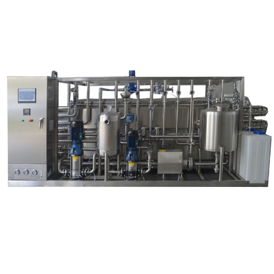 Esterilizador UHT tubular automático de 3000L/H para bebidas e alimentos líquidos
