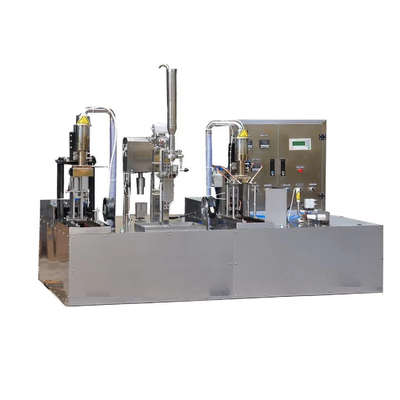 Máquina de enchimento de cartão Gable Top para todos os tipos de suco, leite, creme fino, bebidas de leite e suco de cereais