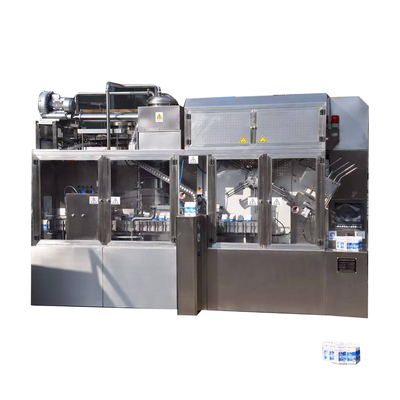Máquina de enchimento de cartão Gable Top para todos os tipos de suco, leite, creme fino, bebidas de leite e suco de cereais