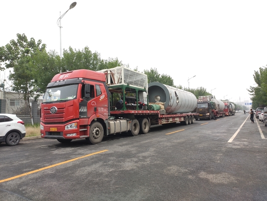 Silos de leite de 10 a 100 t, feitos de matérias-primas SS316l e leite de cabra, matéria-prima para fábricas de leite
